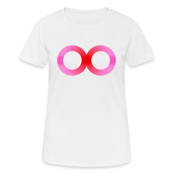 Huit Infinity 4 - T-shirt respirant Femme - blanc - Devant - AI Model Female 172 dark (172cm)