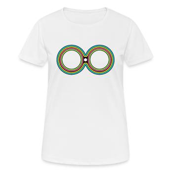 Huit Infini 9 - T-shirt respirant Femme - blanc - Devant - AI Model Female 172 dark (172cm)