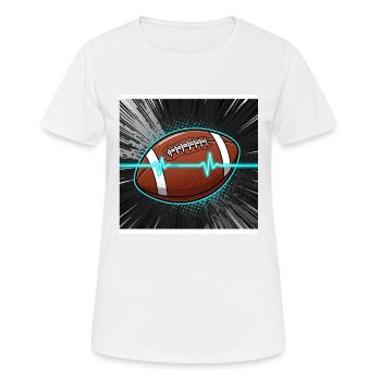 Touchdown! Die Faszination des American Football - Frauen T-Shirt atmungsaktiv - Weiß - Vorne - AI Model Female 172 dark (172cm)