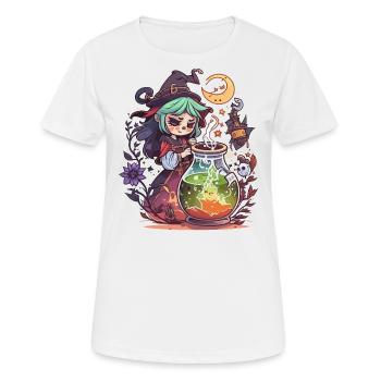 Witchs Brew - Women's Breathable T-Shirt - white - Front - AI Model Female 172 dark (172cm)