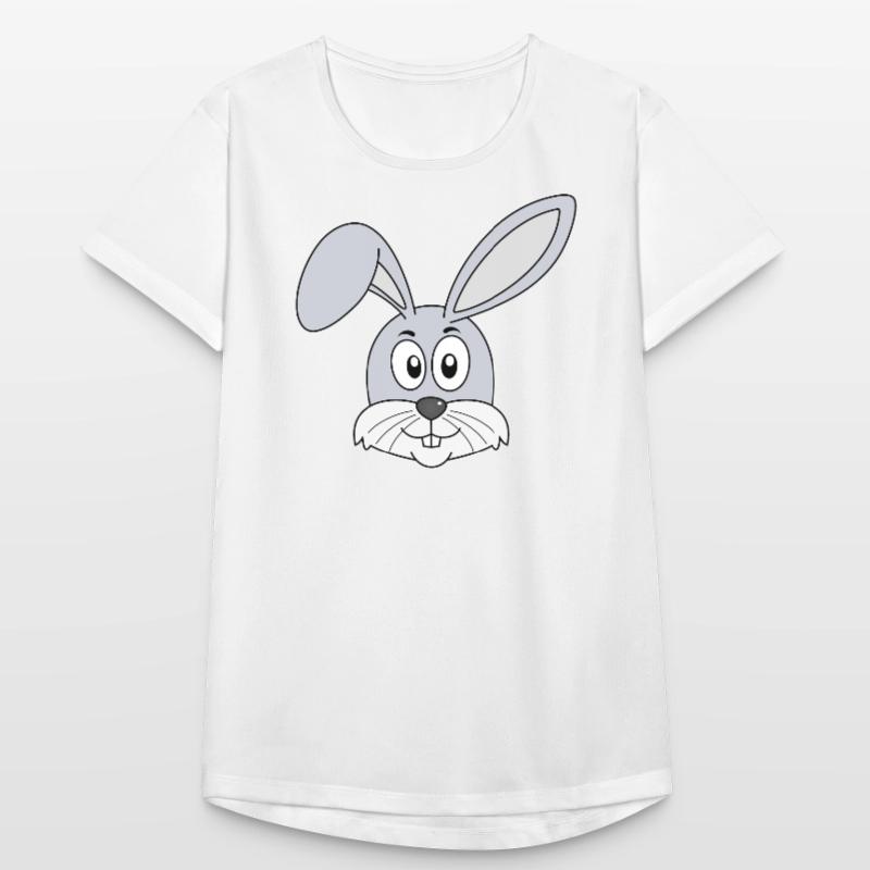 Rabbit Easter Rabbit Teeth Rabbits Easter Women's Breathable T-Shirt