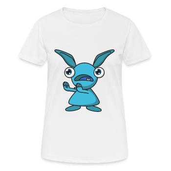 Ungeheuer Ohren Geschenk Halloween Comic fantasy - Frauen T-Shirt atmungsaktiv - Weiß - Vorne - AI Model Female 172 dark (172cm)