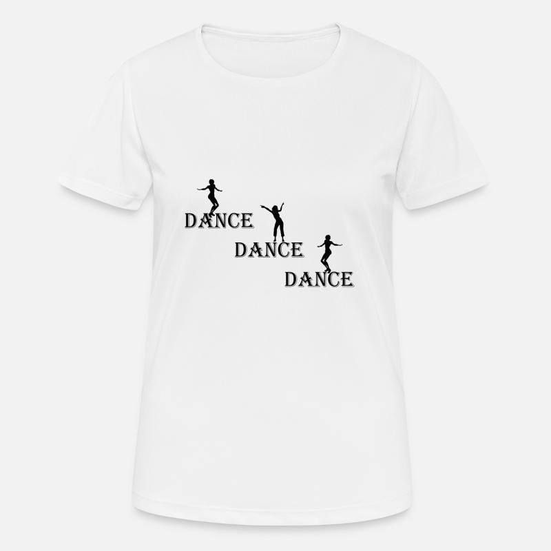 Dancing - Women's Breathable T-Shirt - white