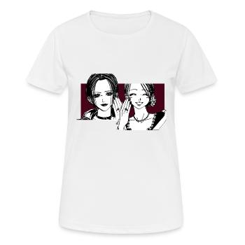 Nana Hachi - Manga - Anime - Alliance - T-shirt respirant Femme - blanc - Devant - AI Model Female 172 dark (172cm)