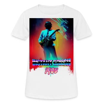 instant crush - T-shirt respirant Femme - blanc - Devant - AI Model Female 172 dark (172cm)
