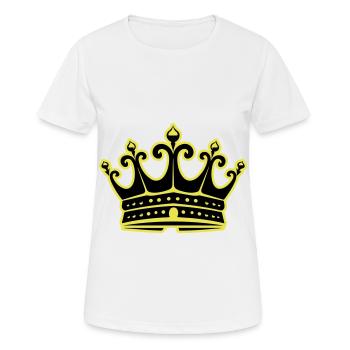 Crown Royal Symbol - Women's Breathable T-Shirt - white - Front - AI Model Female 172 dark (172cm)