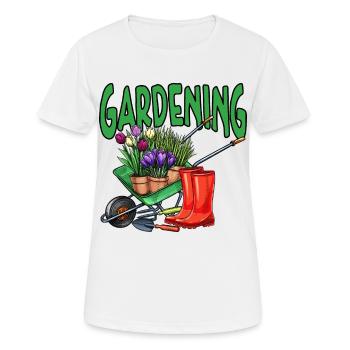 Garden Friends Nursery Nature Gift - Women's Breathable T-Shirt - white - Front - AI Model Female 172 dark (172cm)