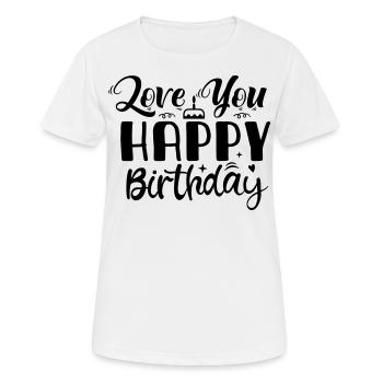 Birthday Queen 10 Happy Birthday - Women's Breathable T-Shirt - white - Front - AI Model Female 172 dark (172cm)