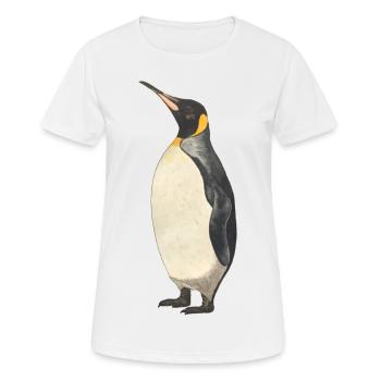 Manchot empereur Manchot - T-shirt respirant Femme - blanc - Devant - AI Model Female 172 dark (172cm)