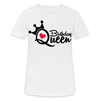 Birthday Queen 11 Happy Birthday - Women's Breathable T-Shirt - white - Front - AI Model Female 172 dark (172cm)