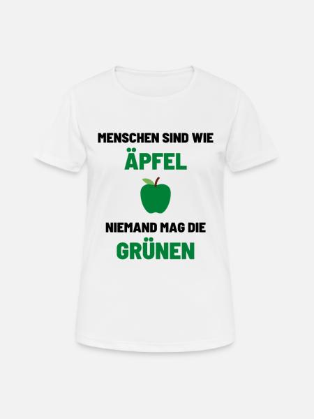 Politik freiheit grün wahl links partei grundrecht - Frauen T-Shirt atmungsaktiv - Weiß