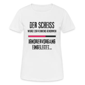 Kritik genervt humor ironie geschenk witzig - Frauen T-Shirt atmungsaktiv - Weiß - Vorne - AI Model Female 172 dark (172cm)
