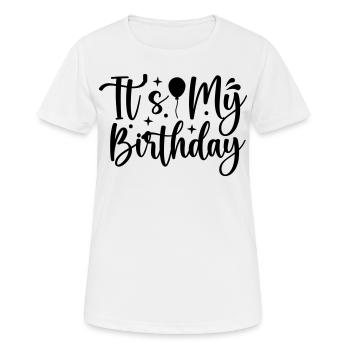 Birthday Queen 3 Happy Birthday - Women's Breathable T-Shirt - white - Front - AI Model Female 172 dark (172cm)