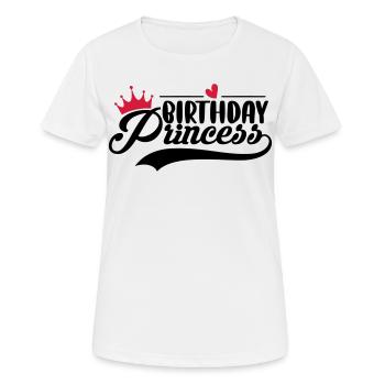 Birthday Queen 12 Happy Birthday - Women's Breathable T-Shirt - white - Front - AI Model Female 172 dark (172cm)