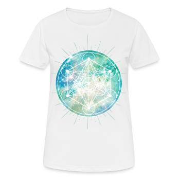 SYMBOLES Celtiques - Métatron - Celtes - T-shirt respirant Femme - blanc - Devant - AI Model Female 172 dark (172cm)