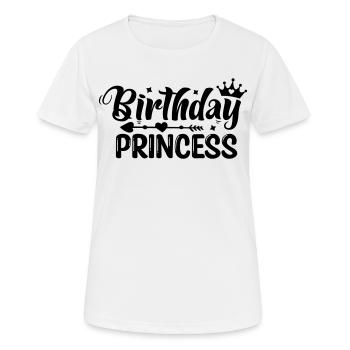 Birthday Queen 9 Happy Birthday - Women's Breathable T-Shirt - white - Front - AI Model Female 172 dark (172cm)