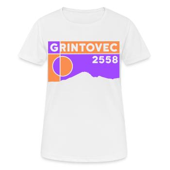 Grintovec Finisher Kranjska Gora Hike Hiking - Women's Breathable T-Shirt - white - Front - AI Model Female 172 dark (172cm)
