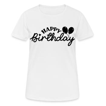 Birthday Queen 14 Happy Birthday - Women's Breathable T-Shirt - white - Front - AI Model Female 172 dark (172cm)