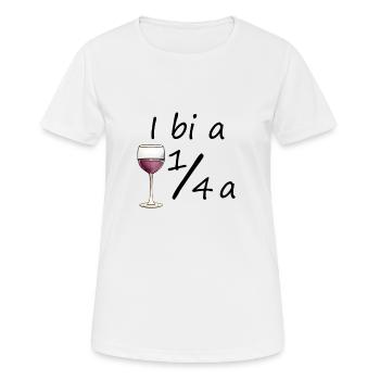 Oesterreich Weinviertel Wein Niederoesterreich - Frauen T-Shirt atmungsaktiv - Weiß - Vorne - AI Model Female 172 dark (172cm)