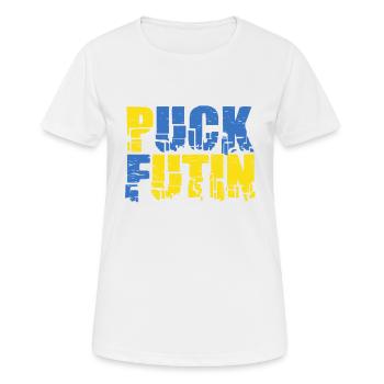 Puck Futin - Women's Breathable T-Shirt - white - Front - AI Model Female 172 dark (172cm)