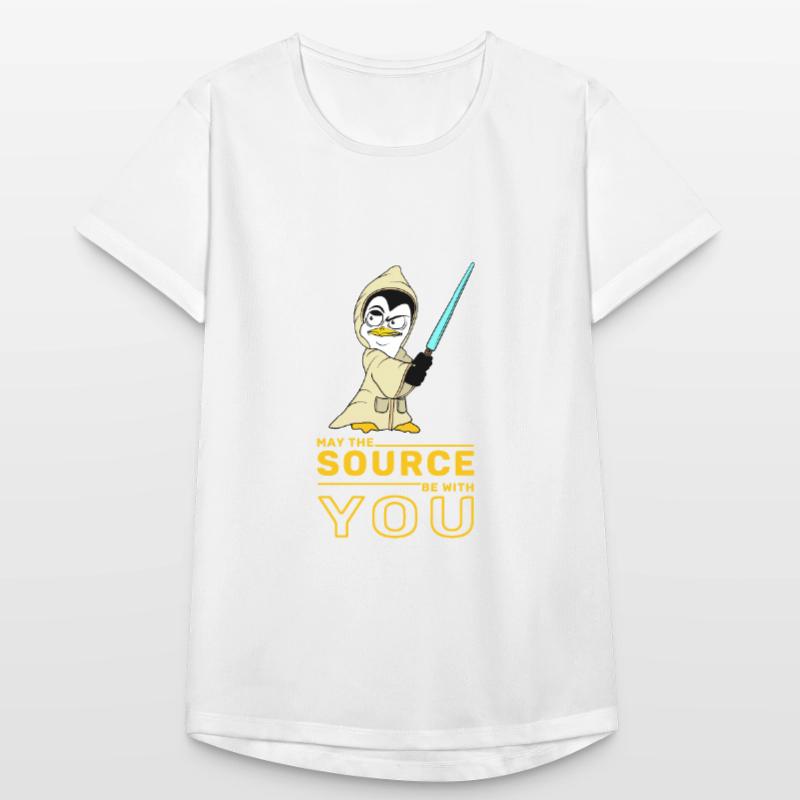 IT nerd Linux Linux penguin geek software engineer Women's Breathable T-Shirt