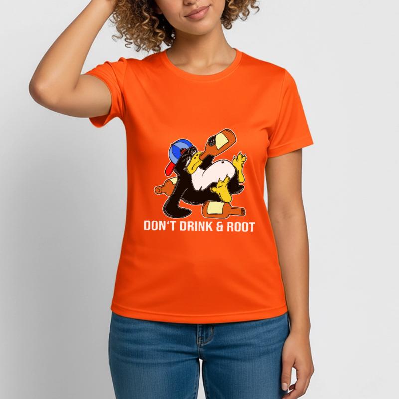 Linux Pinguin Sudo Admin Lustig Informatik PC Nerd Frauen T-Shirt atmungsaktiv