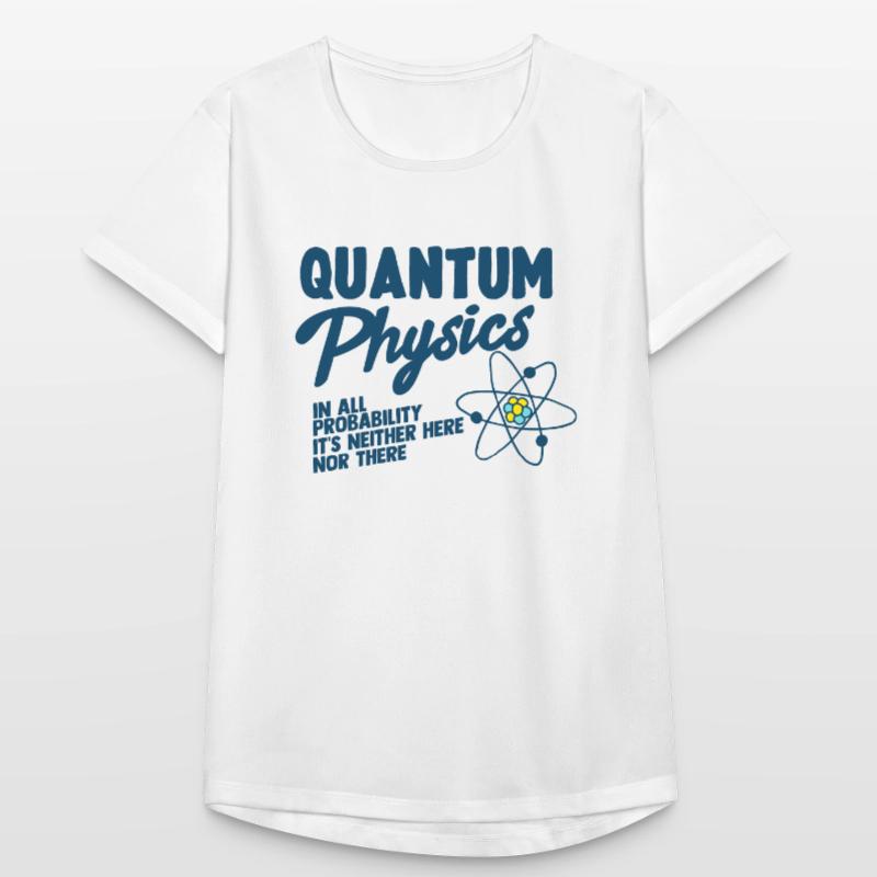Quantum physics Physics Atom molecule Women's Breathable T-Shirt