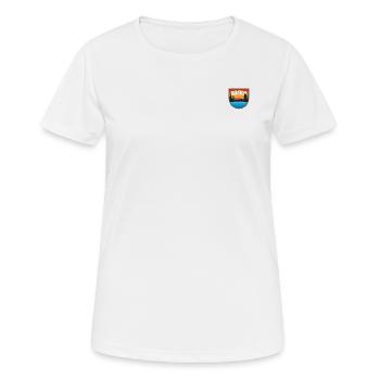 Zurich City - Women's Breathable T-Shirt - white - Front - AI Model Female 172 dark (172cm)