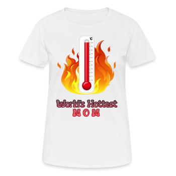 Mother's Day Mother's Day Mother's Day - Women's Breathable T-Shirt - white - Front - AI Model Female 172 dark (172cm)