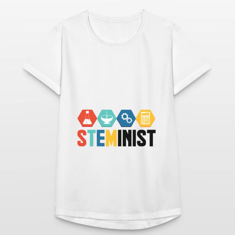 Steminist Graphic Coder Programmer Computer Geek P Frauen T-Shirt atmungsaktiv