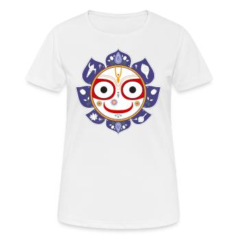Lord Balaram - Women's Breathable T-Shirt - white - Front - AI Model Female 172 dark (172cm)