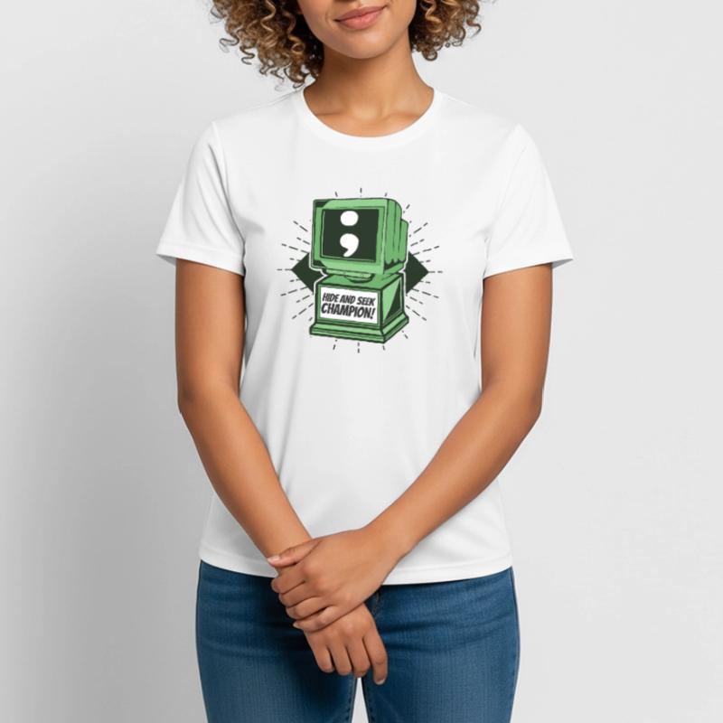 Hide And Seek Champion Software Engineer Coder Women's Breathable T-Shirt