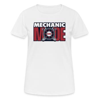 Mechanic Mode On Car Mechanic Car Mechanic - Women's Breathable T-Shirt - white - Front - AI Model Female 172 dark (172cm)