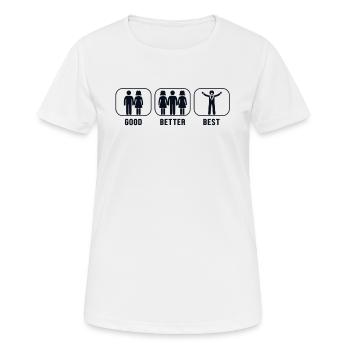 Gut Besser Beste Oper Haus Sänger Liebhaber Oper - Frauen T-Shirt atmungsaktiv - Weiß - Vorne - AI Model Female 172 dark (172cm)