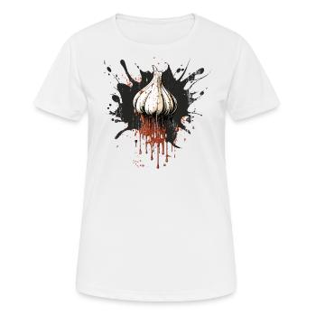Ail - T-shirt respirant Femme - blanc - Devant - AI Model Female 172 dark (172cm)
