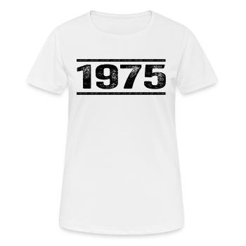 1975 Retro 1975 Birthday 1975 Vintage 1975 - Women's Breathable T-Shirt - white - Front - AI Model Female 172 dark (172cm)