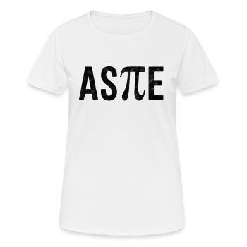 Asperger Syndrom Autismus Shirt "Aspie" Pi Lustig - Frauen T-Shirt atmungsaktiv - Weiß - Vorne - AI Model Female 172 dark (172cm)