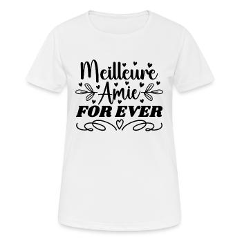 Der beste Freund der Welt - Geschenk zum Valentinstag - Frauen T-Shirt atmungsaktiv - Weiß - Vorne - AI Model Female 172 dark (172cm)