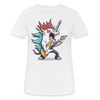 Mélodie magique - T-shirt respirant Femme - blanc - Devant - AI Model Female 172 dark (172cm)