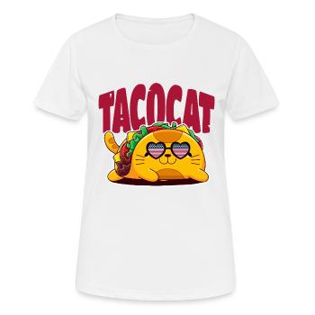 Taco - Frauen T-Shirt atmungsaktiv - Weiß - Vorne - AI Model Female 172 dark (172cm)
