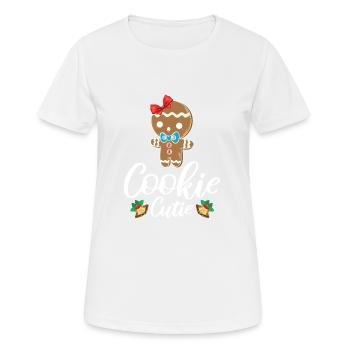 Ugly Christmas - Frauen T-Shirt atmungsaktiv - Weiß - Vorne - AI Model Female 172 dark (172cm)