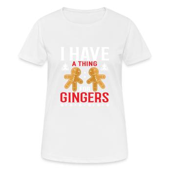 Ugly Christmas - Frauen T-Shirt atmungsaktiv - Weiß - Vorne - AI Model Female 172 dark (172cm)
