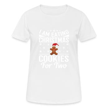 Ugly Christmas - Frauen T-Shirt atmungsaktiv - Weiß - Vorne - AI Model Female 172 dark (172cm)