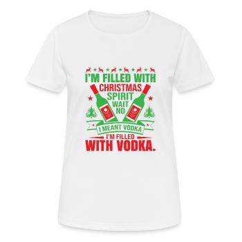 Ugly Christmas - Frauen T-Shirt atmungsaktiv - Weiß - Vorne - AI Model Female 172 dark (172cm)