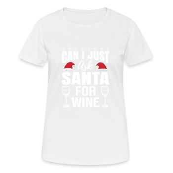 Ugly Christmas - Frauen T-Shirt atmungsaktiv - Weiß - Vorne - AI Model Female 172 dark (172cm)