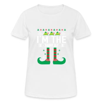 Ugly Christmas - Frauen T-Shirt atmungsaktiv - Weiß - Vorne - AI Model Female 172 dark (172cm)