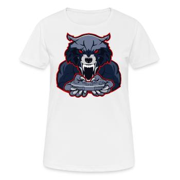 Patron final du clan Multigaming - T-shirt respirant Femme - blanc - Devant - AI Model Female 172 dark (172cm)