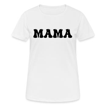 Maman - Meilleure maman - T-shirt respirant Femme - blanc - Devant - AI Model Female 172 dark (172cm)