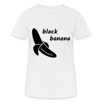 Black Banana - Women's Breathable T-Shirt - white - Front - AI Model Female 172 dark (172cm)
