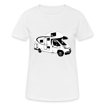 Camper - Women's Breathable T-Shirt - white - Front - AI Model Female 172 dark (172cm)
